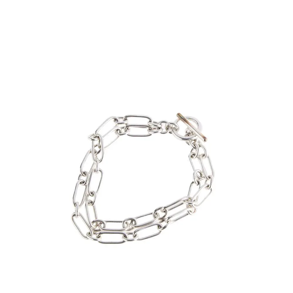 Silver N Accessories Sterling Double Chain Bracelet