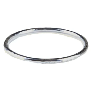 Silver N Accessories Sterling Hammered Bangle
