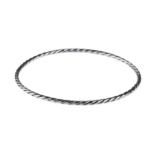 Silver N Accessories Sterling Rope Twist Bangle