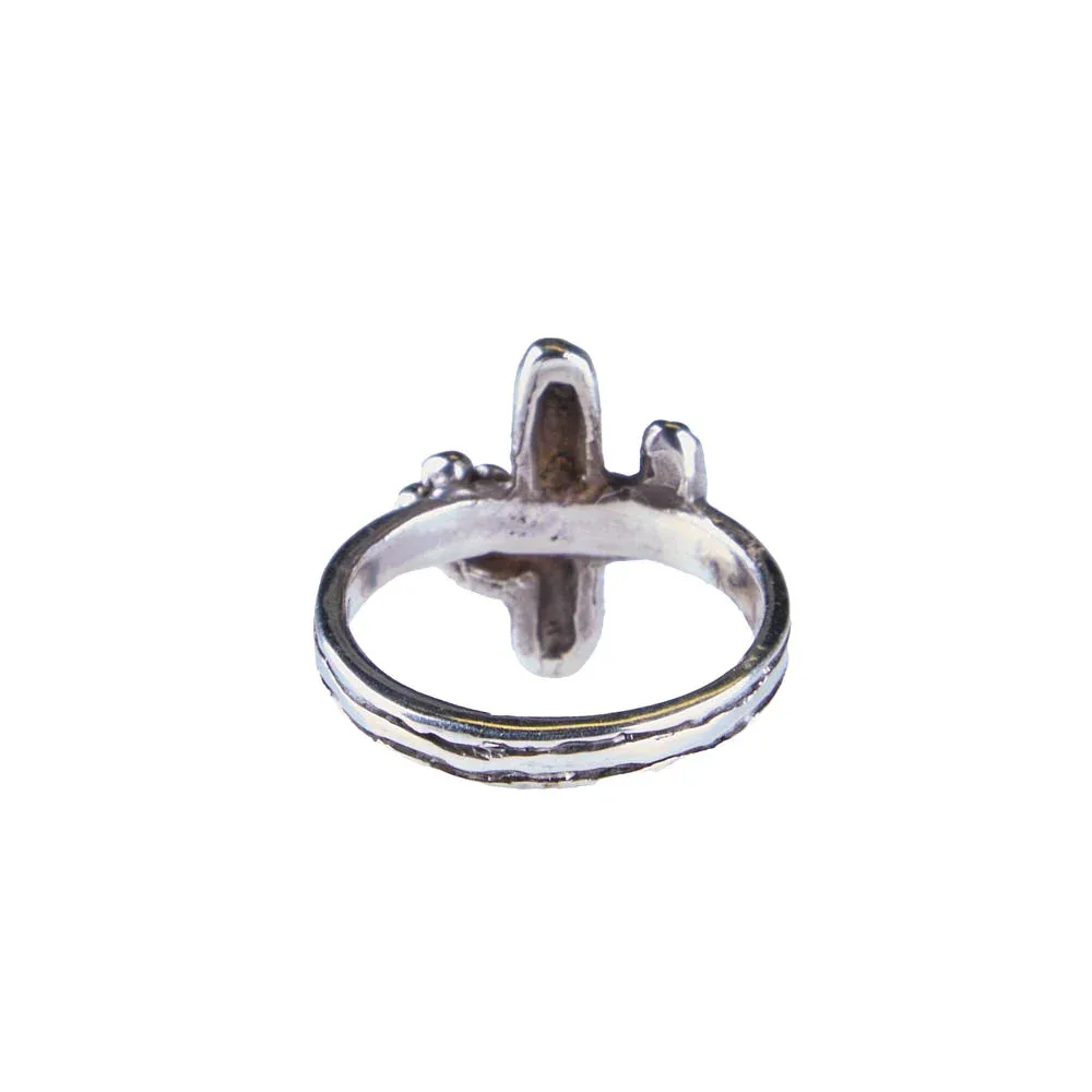 Silver N Accessories Sterling Silver Cactus Ring - Image 2