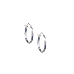 Silver N Accessories Sterling Small Hoop Earrings