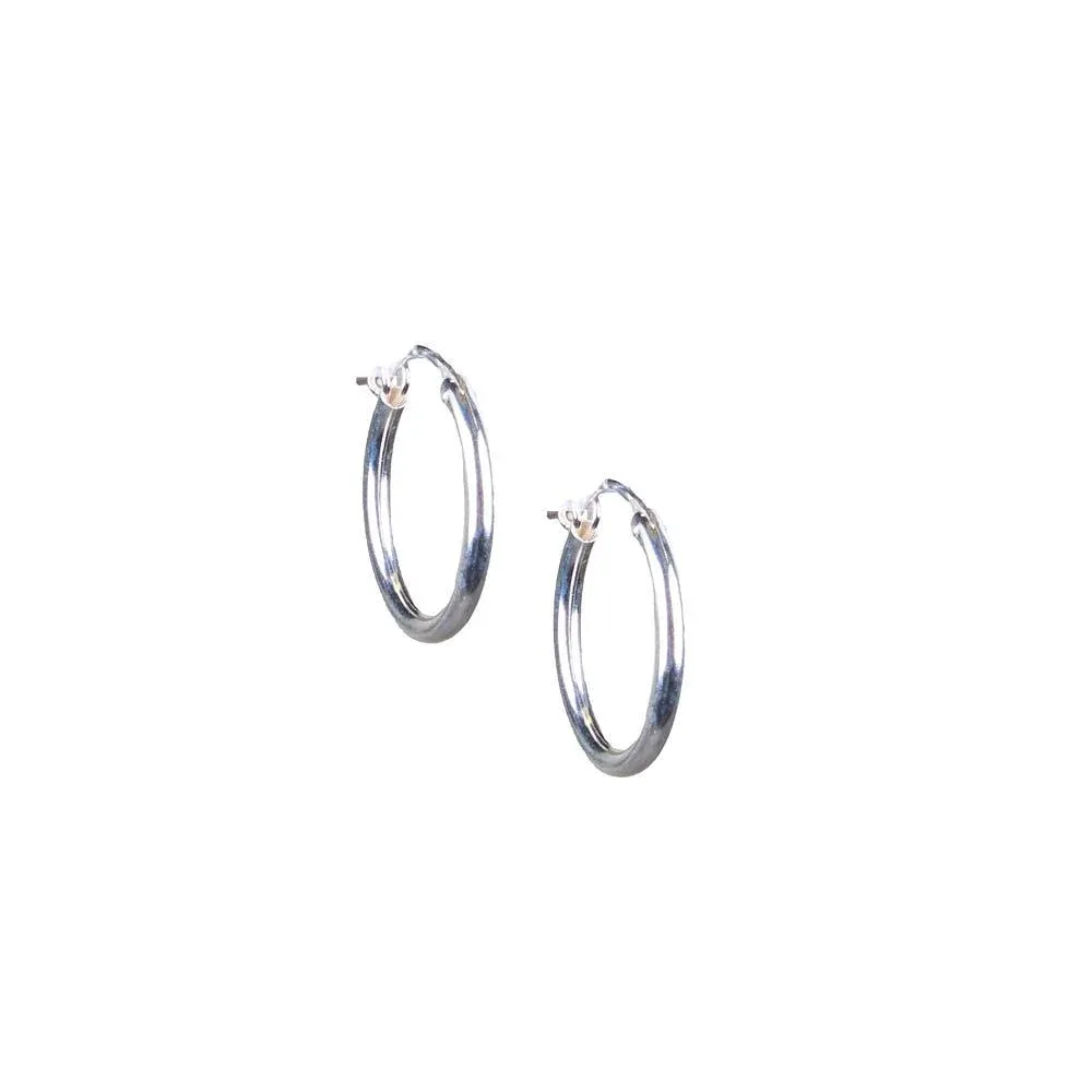 Silver N Accessories Sterling Small Hoop Earrings