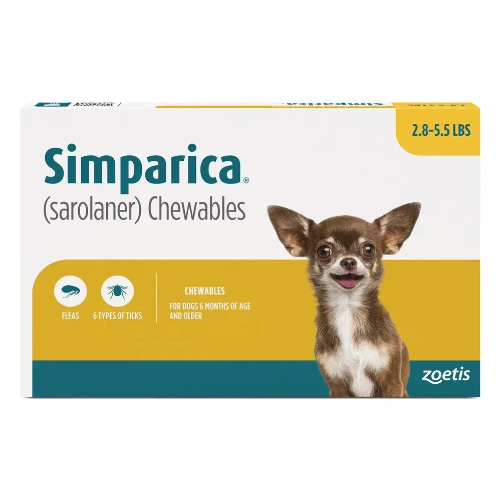 Simparica Chewables for Dogs & Puppies: Flea & Tick Chews Online - Image 2
