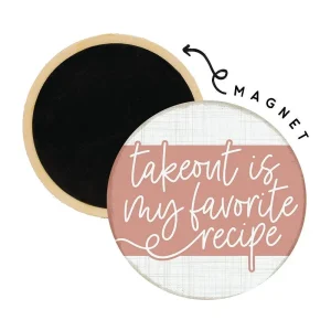 Sincere Surroundings Favorite Recipe Fridge Magnet