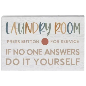 Sincere Surroundings Laundry Room Shelf Sitter