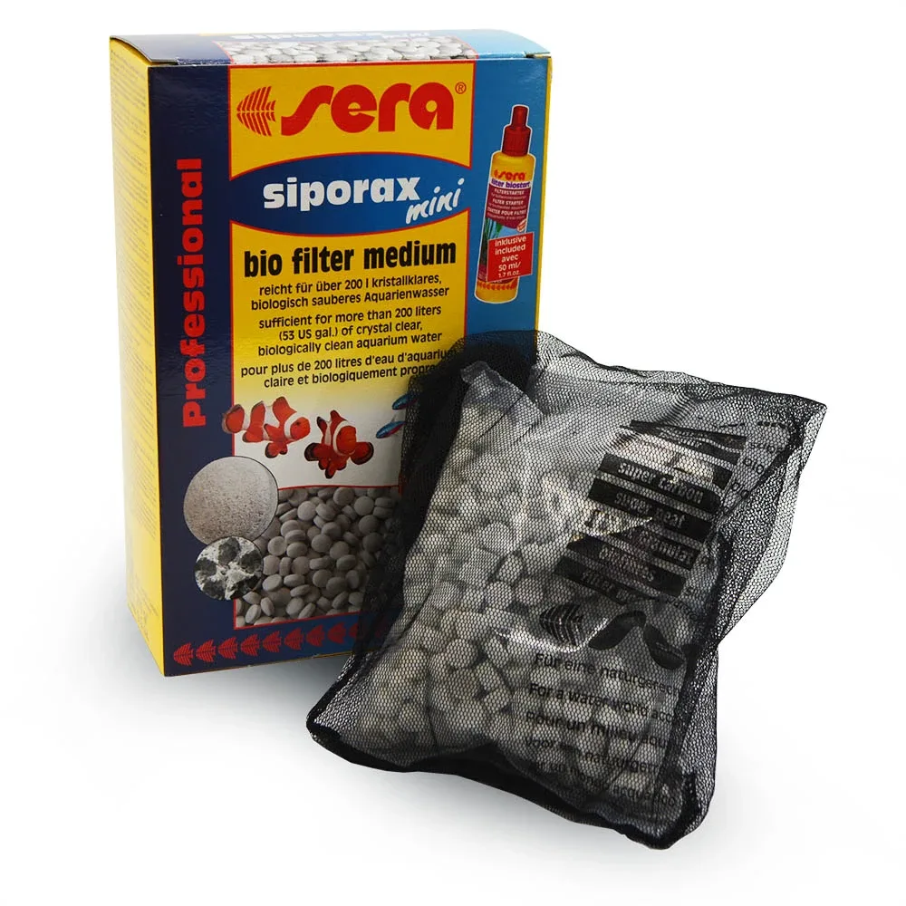 Siporax Mini (9.5 oz) Bio Filter Media - Sera