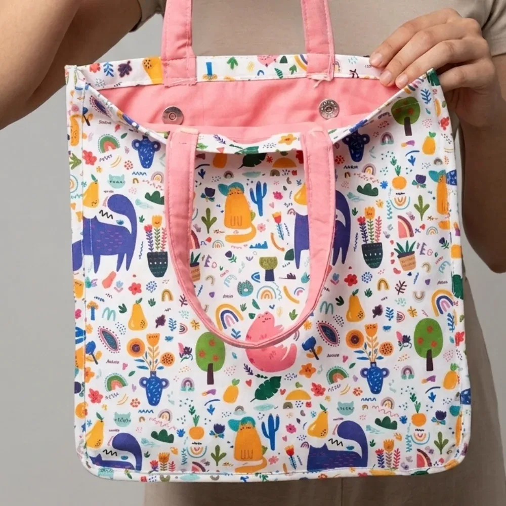Skatrs Cat Themed Tote Bag - Image 2