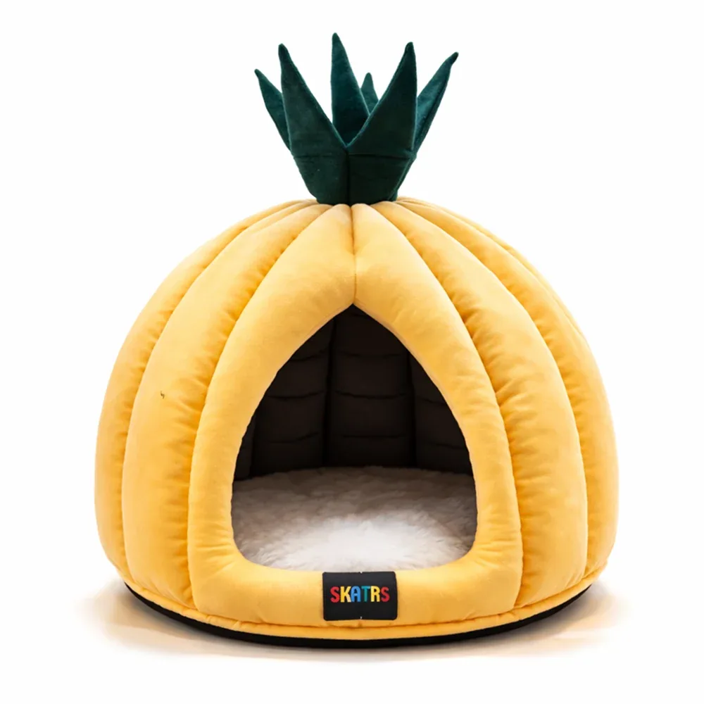 Skatrs Pineapple House for Small Dogs and Cats
