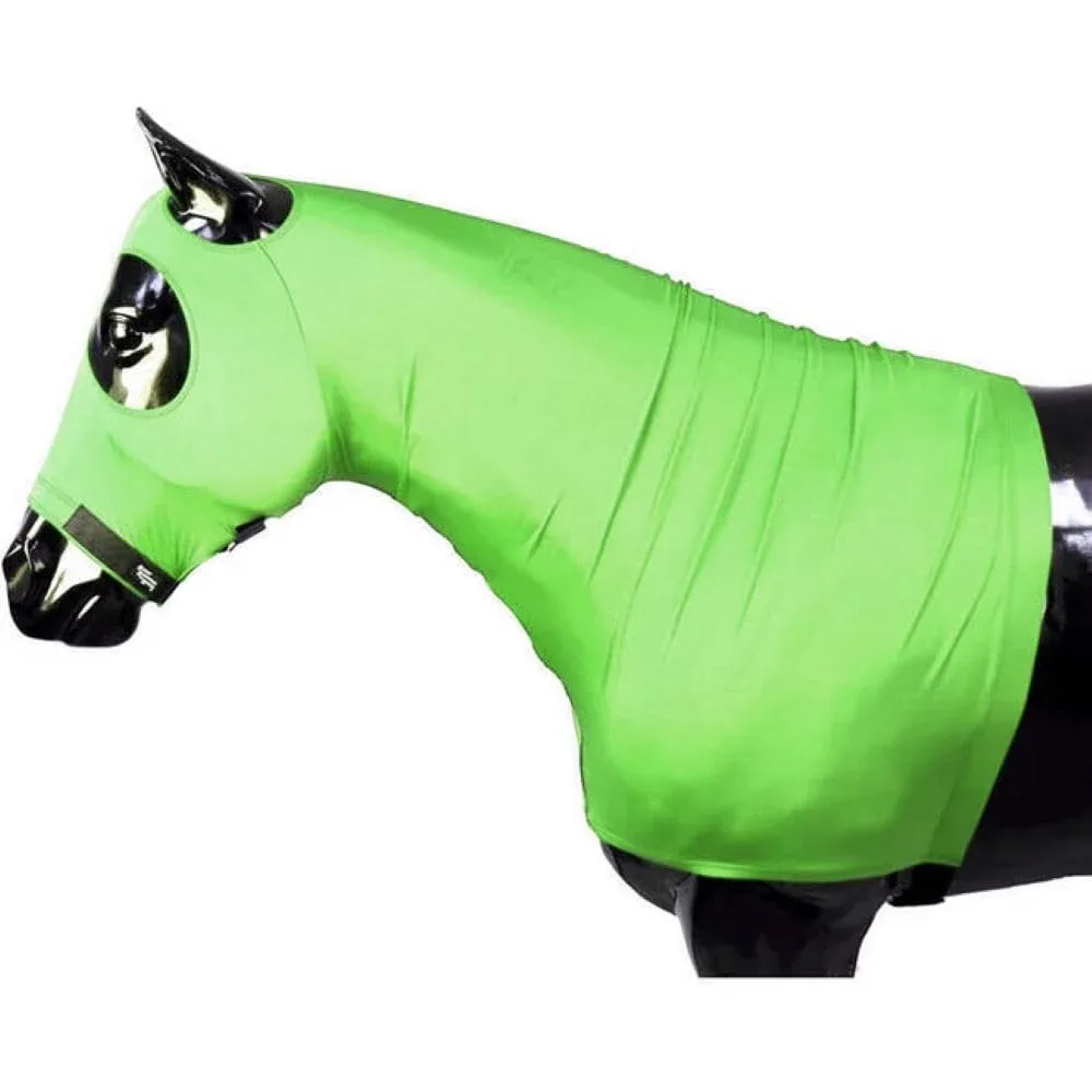 Sleazy Sleepwear For Horses Solid Lycra Hood with Girth Strap