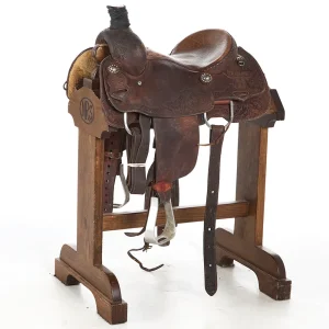 Slone Diamond S Saddles Used 14in Trophy Calf Roper