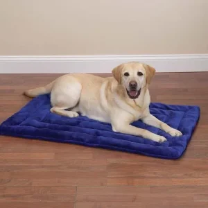 Slumber Pet Plush Mat XXL 41x27In Gray