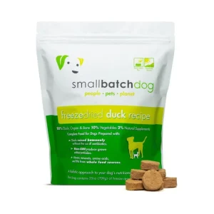 Smallbatch Dog Freeze-Dried Slider Duck 25 oz (4 Per Case)