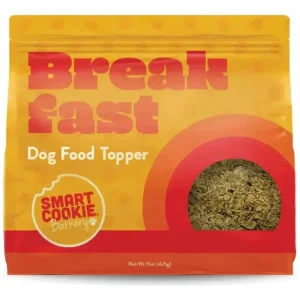 Smart Cookie Breakfast Boost Dog Food Topper with Eggs & Oats 15 oz