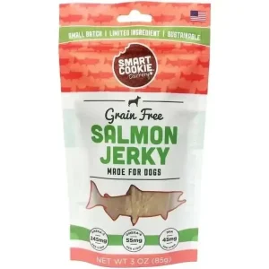 Smart Cookie Wild-Caught Salmon Jerky Treats for Dogs