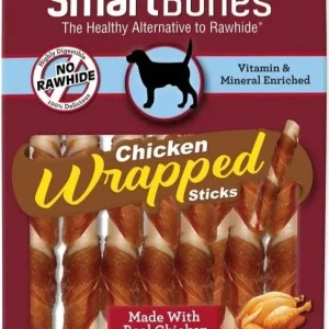 SmartBones Chicken Wrapped Sticks Rawhide Free Dog Chew