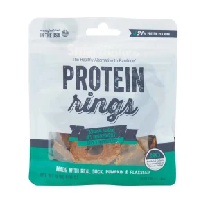 SmartBones Protein Rings Duck-Pumpkin-Flaxseed 5oz