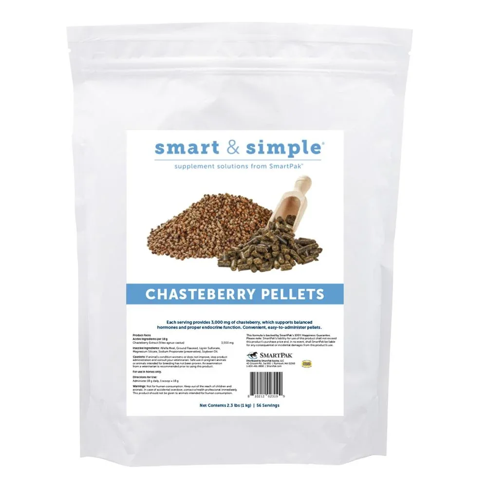 Smartequine Smart & Simple Chasteberry Pellets 2.3 lb Bag