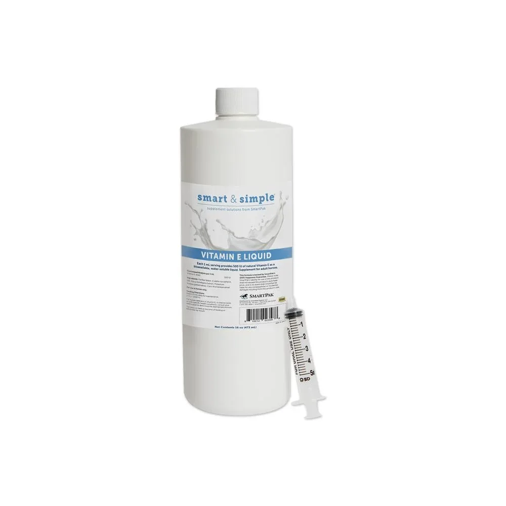 Smartequine Smart & Simple Vitamin E Liquid 32 oz Bottle