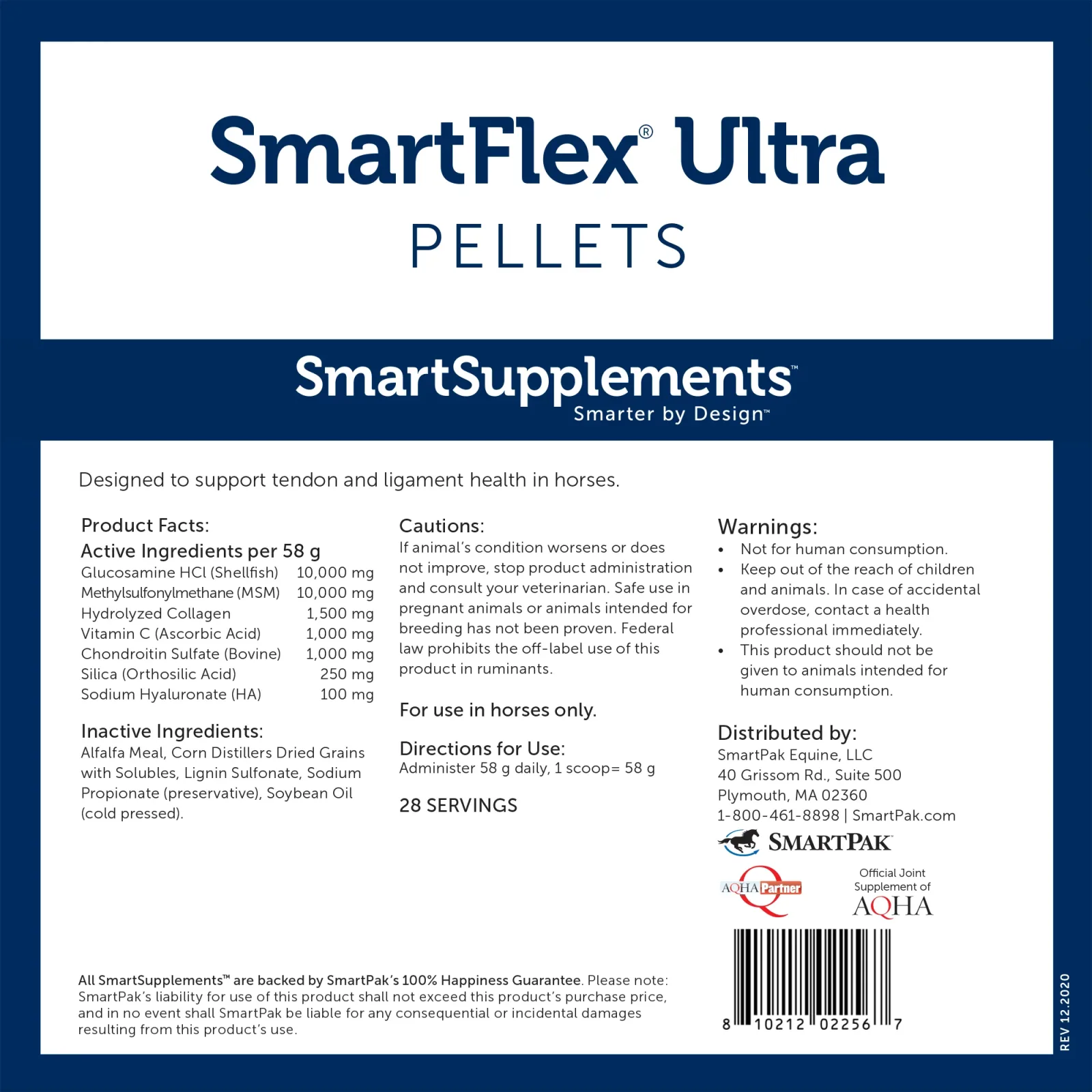 Smartequine SmartFlex Ultra Pellets 3.6lb Bag - Image 2