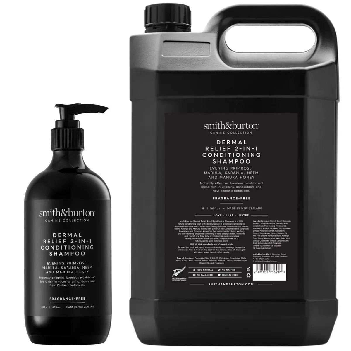 smith&burton Dermal Relief 2-in-1 Conditioning Shampoo 169oz