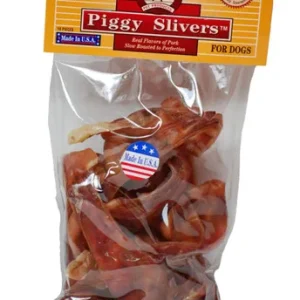Smokehouse Usa Made Piggy Slivers Dog Chew 10 Pk, 3.2 Oz