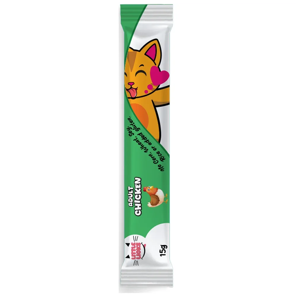 Smudges Little Licks Chicken Creamy Bisque Adult Cat Treats - Image 2