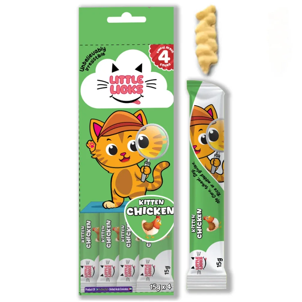 Smudges Little Licks Chicken Creamy Bisque Kitten Cat Treats - Image 2