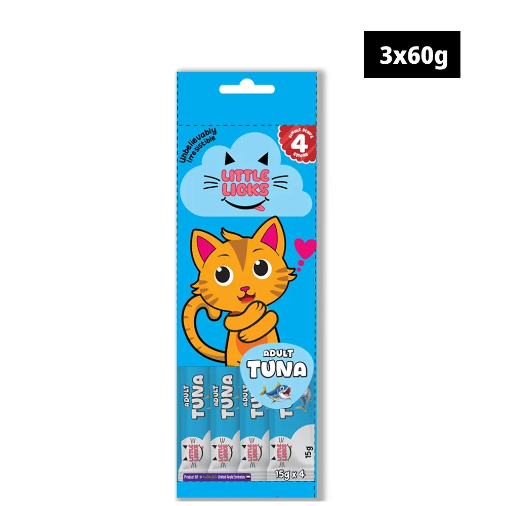 Smudges Little Licks Tuna Creamy Bisque Adult Cat Treats - Image 2