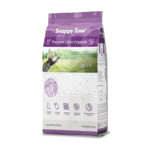 Snappy Tom Natural Scented Non-Clumping Crystal Cat Litter