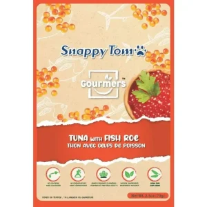 Snappy Tom Tuna and Fish Roe Cat Treats Topper 12ea/2.5 oz