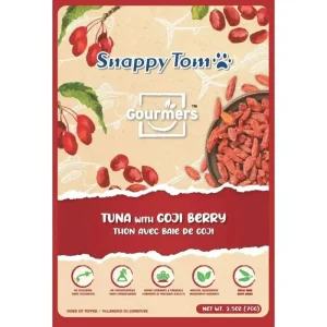 Snappy Tom Tuna and Goji Berry Cat Topper Treats 12ea/2.5 oz