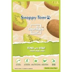 Snappy Tom Tuna and Kiwi Cat Treats Topper- Gourmet Flavor 12ea/2.5 oz