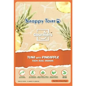Snappy Tom Tuna and Pineapple Cat Topper Treats 12ea/2.5 oz