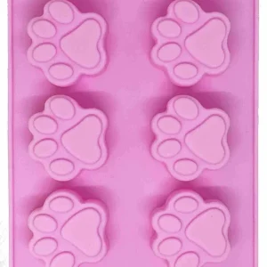 SodaPup Dogtastic Jelly Shots Silicone Mold Paw Shape 8.5 in