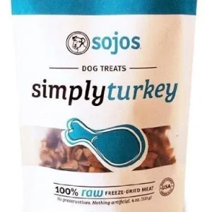 Sojos Dog Simply Turkey Dog Treat 4 oz