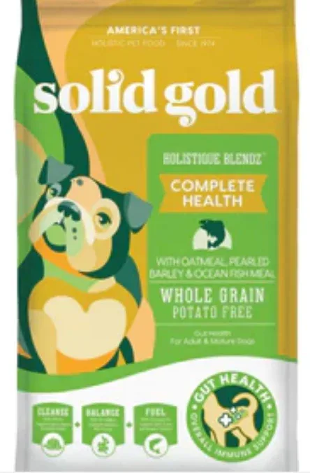 Solid Gold Holistique Blendz Adult Dry Dog Food 28.5 lbs Bag