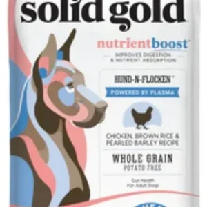 Solid Gold NutrientBoost Hund-N-Flocken w/Chicken, Brown Rice & Pearled Barley