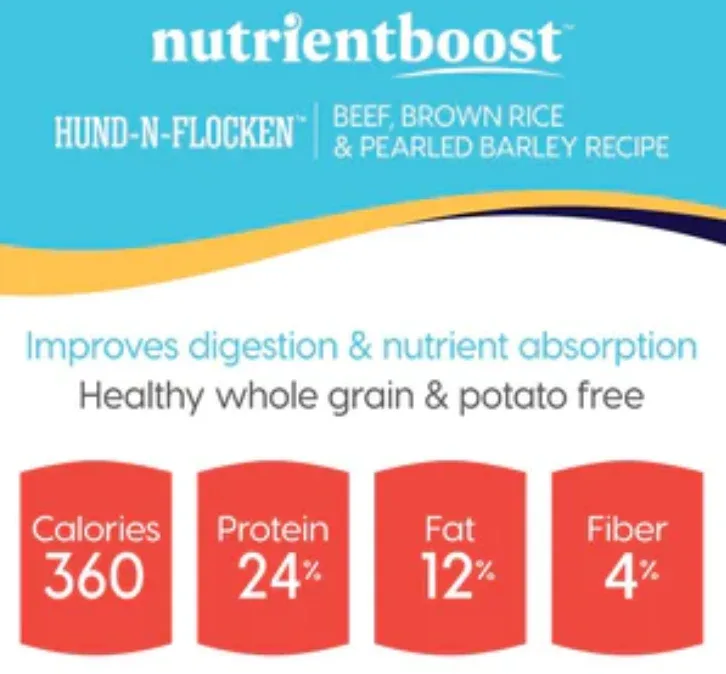 Solid Gold NutrientBoost Hund-N-Flocken with Beef, Brown Rice & Pearled Barley - Image 2
