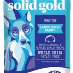 Solid Gold Wolf Cub with Bison Dry Puppy Food 24lb. Bag