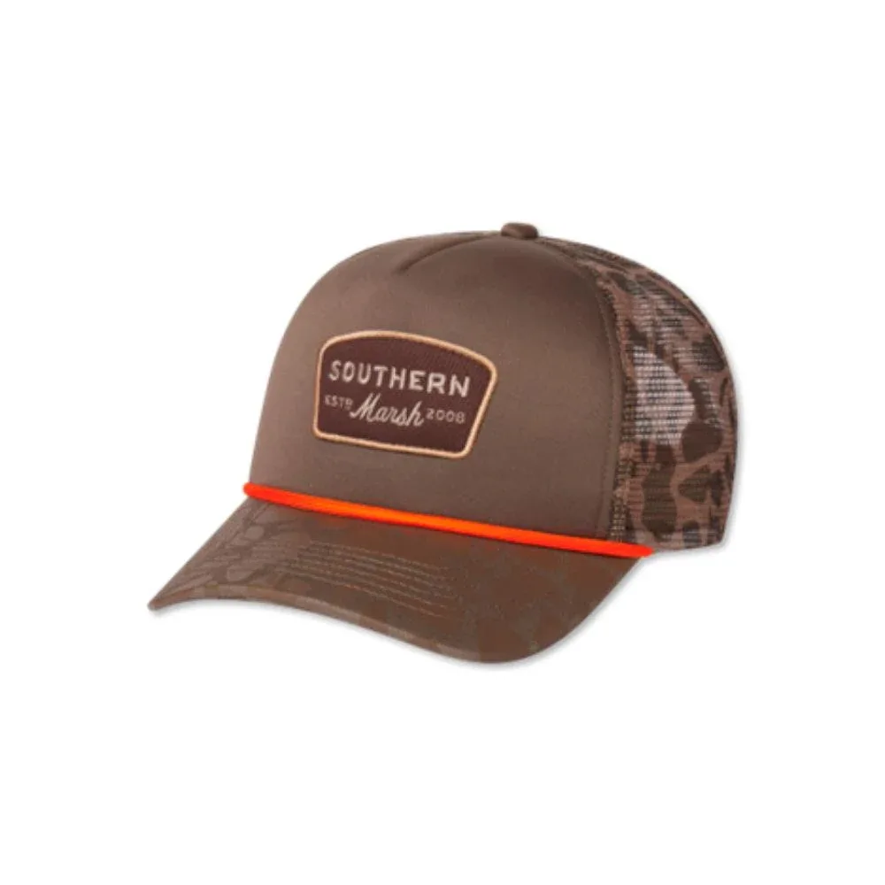 Southern Marsh Light Brown Pintail Retro Camo Cap