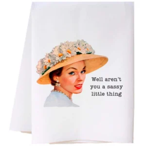 Southern Sisters Cora & Pate Sassy Little Thing Kitchen Towel