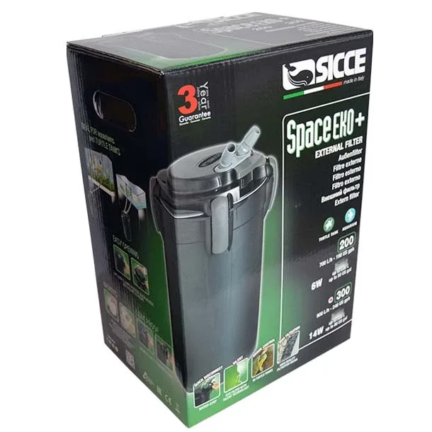 Space EKO+ 200 Canister Filter (190 gph) - Sicce