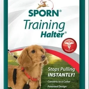 Sporn Original Training Halter for Dogs - Black