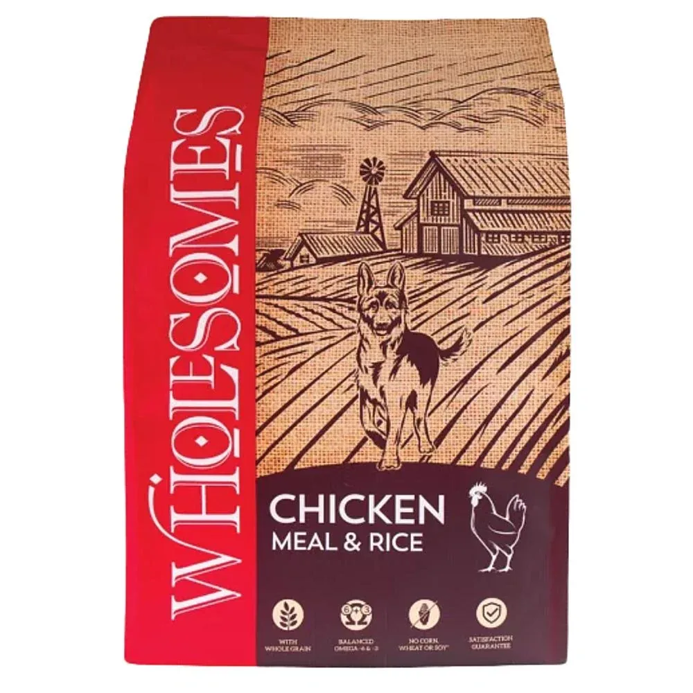 Sportmix Wholesomes Chicken Meal and Rice Formula Adult Dry Dog Food