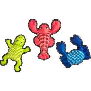 Spot Dura-fuse Sea Creature Dog Toy 10 in Assorted