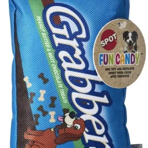 Spot Fun Candy Grabbers Plush Dog Toy