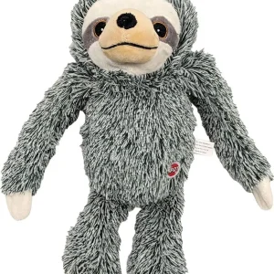 Spot Fun Sloth Plush Dog Toy Assorted Colors 13 Inch