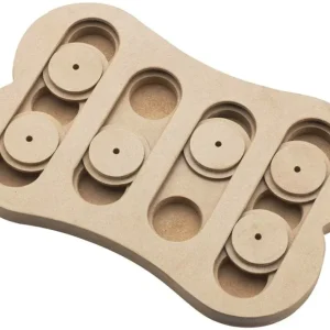 Spot Seek-A-Treat Shuffle Bone Interactive Dog Treat and Toy Puzzle