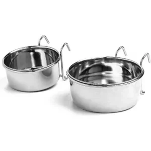 Spot Stainless Steel Coop Cup with Wire Hanger, Silver, 20 oz