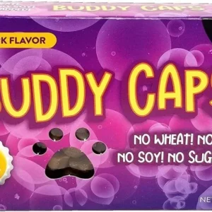 Spunky Pup Buddy Caps Pork Flavored Treats
